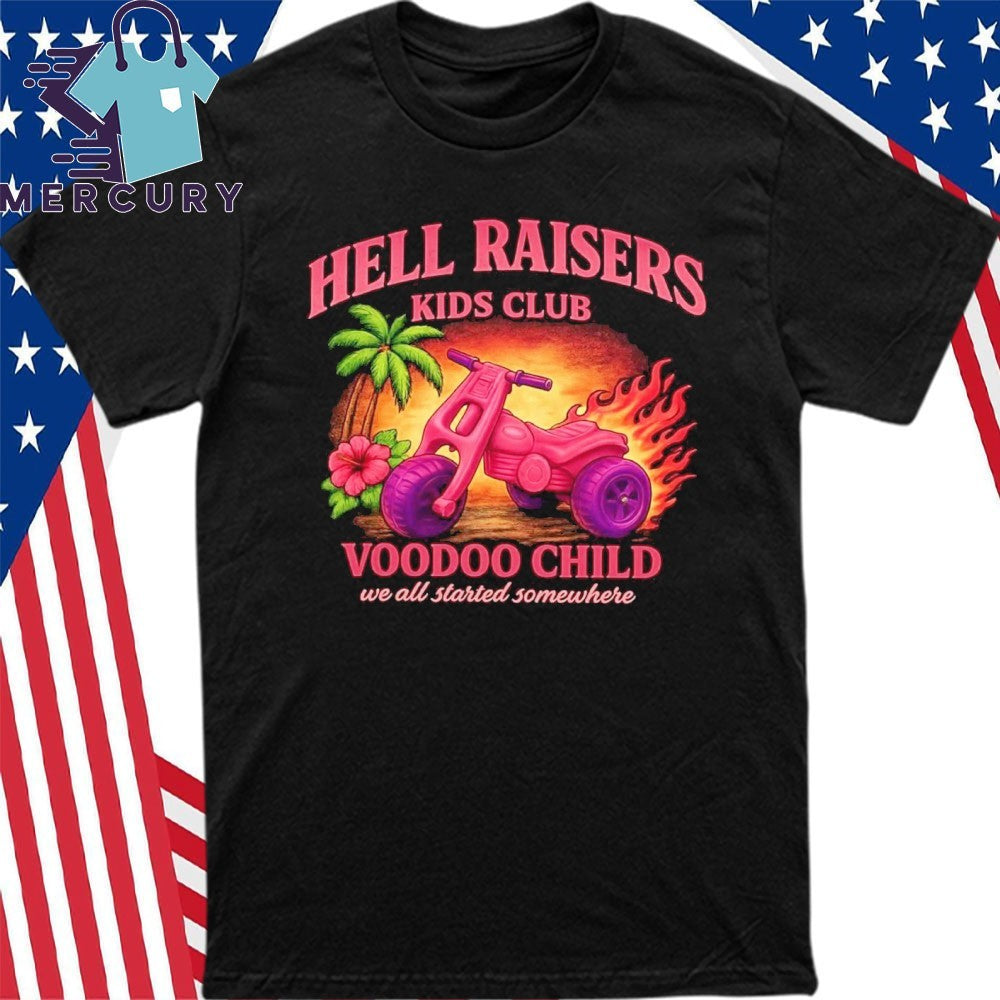 Hell Raisers Kids Club Voodoo Child Tricycle Shirt