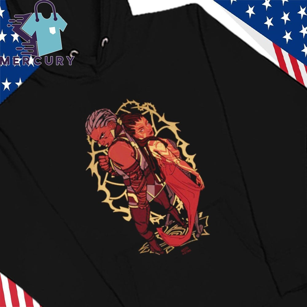 Holographique Mel et Ambessa d’Arcane Shirt