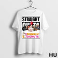 Official Horror Halloween Straight Outta Dunkin Donuts T Shirt