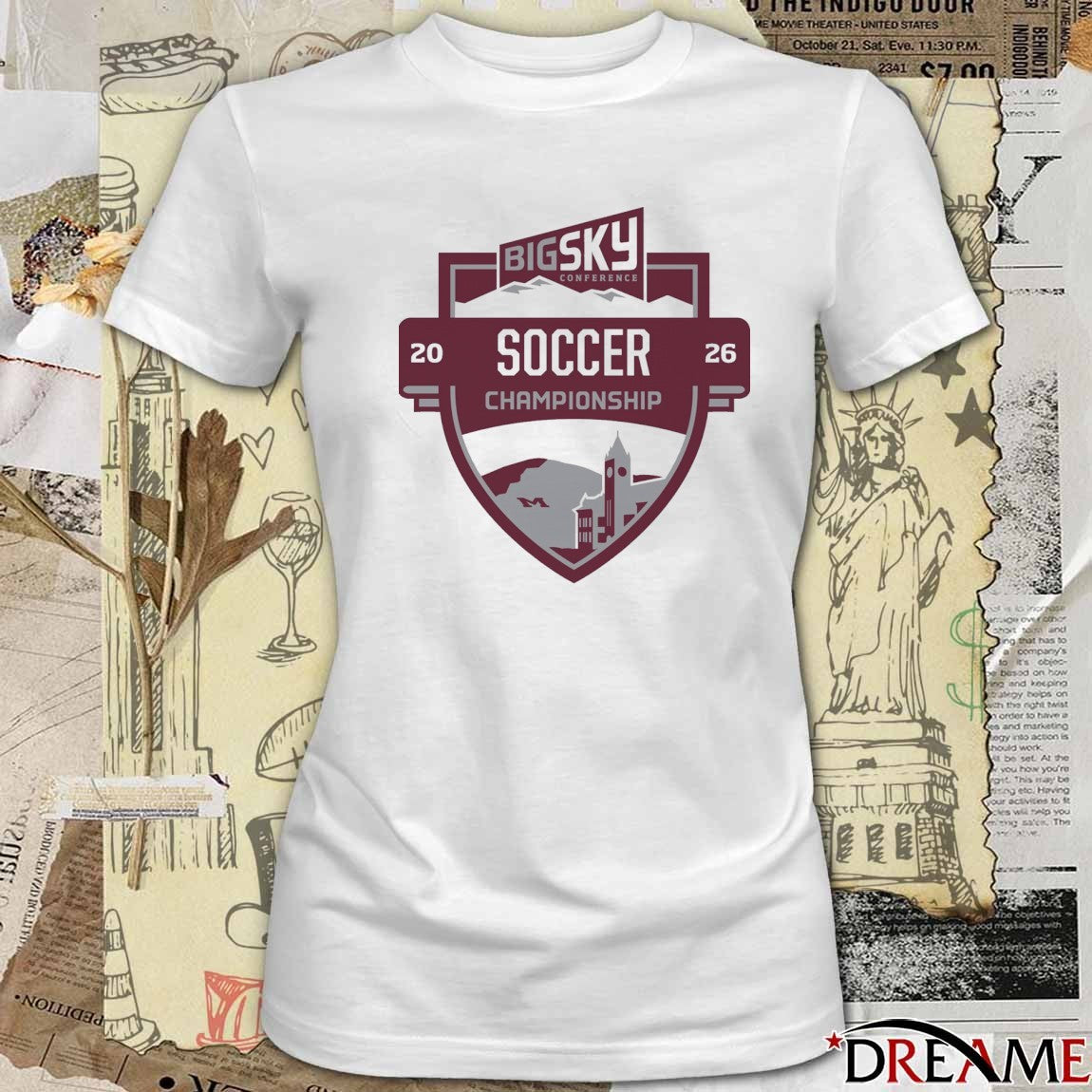 Hosted The Big Sky Conference Soccer Championship 2026 t-shirt
