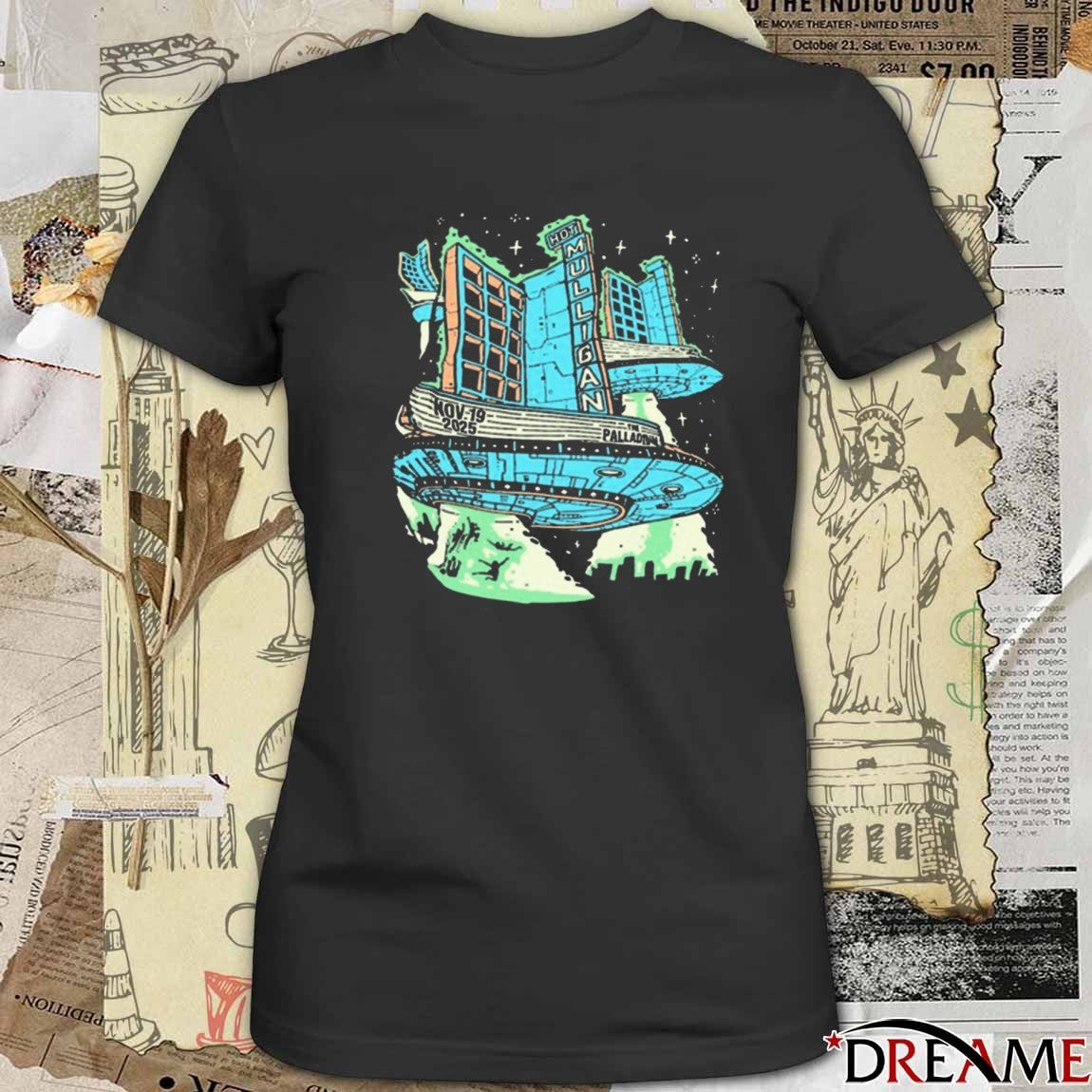 Mulligan November 19 2025 Los Angeles The Palladium t-shirt