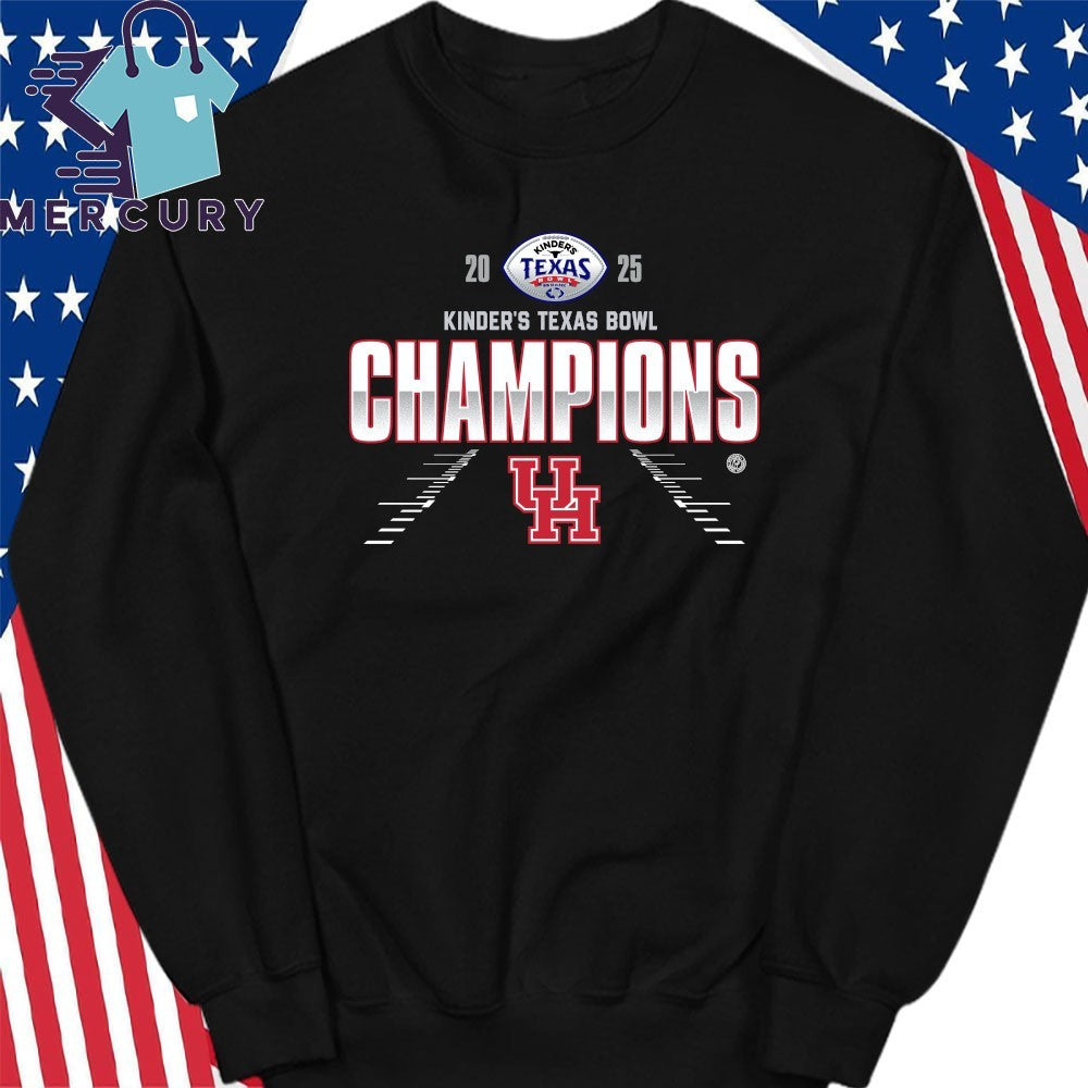 Houston Cougars 2025 Kinder’s Texas Bowl Champions Shirt