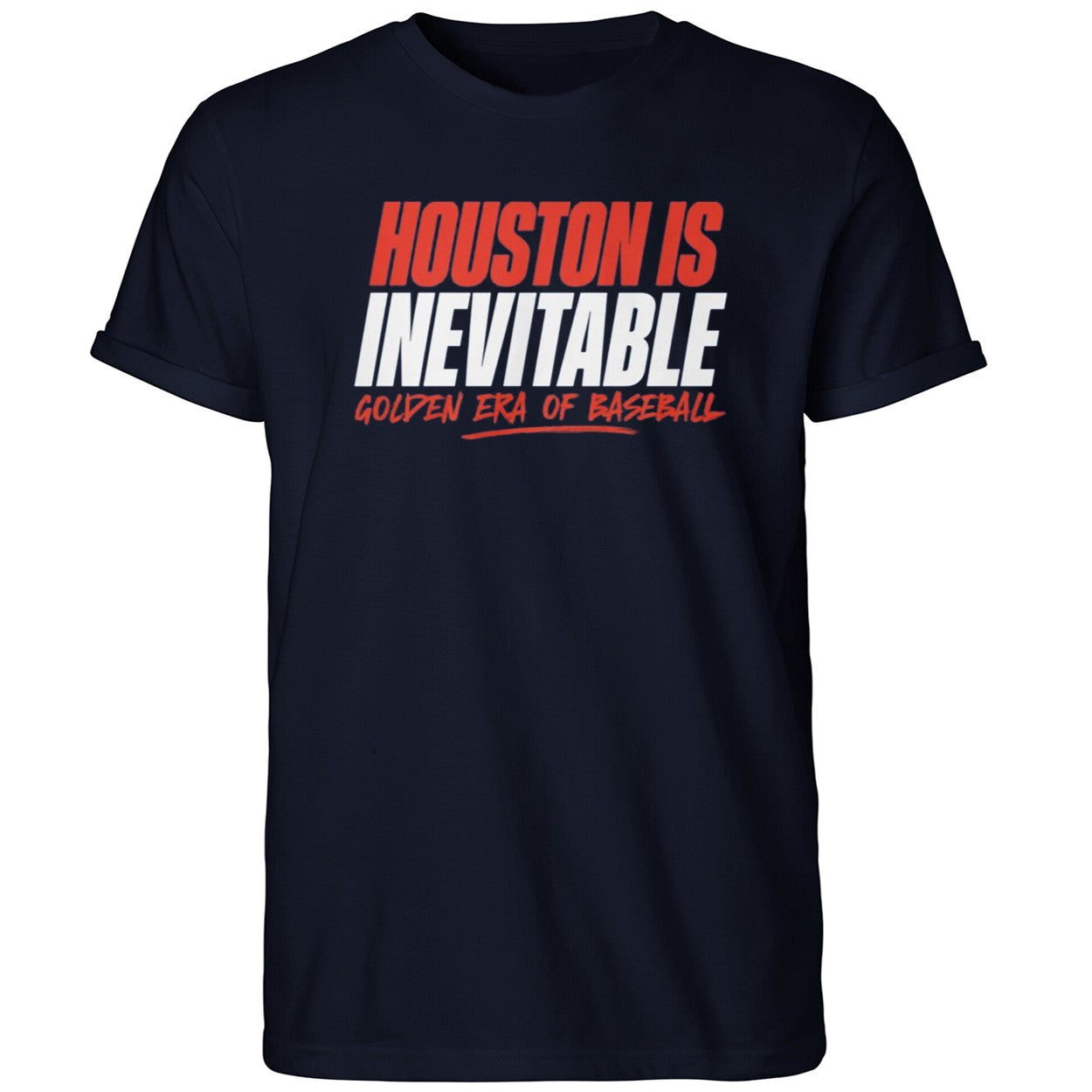 Houston Is Inevitable Golden Era Of Baseball Shirt