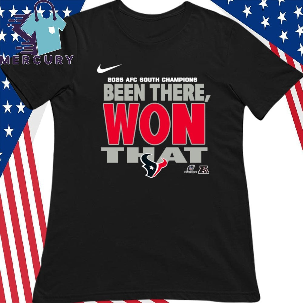 Houston Texans 2025 AFC South Champions Shirt