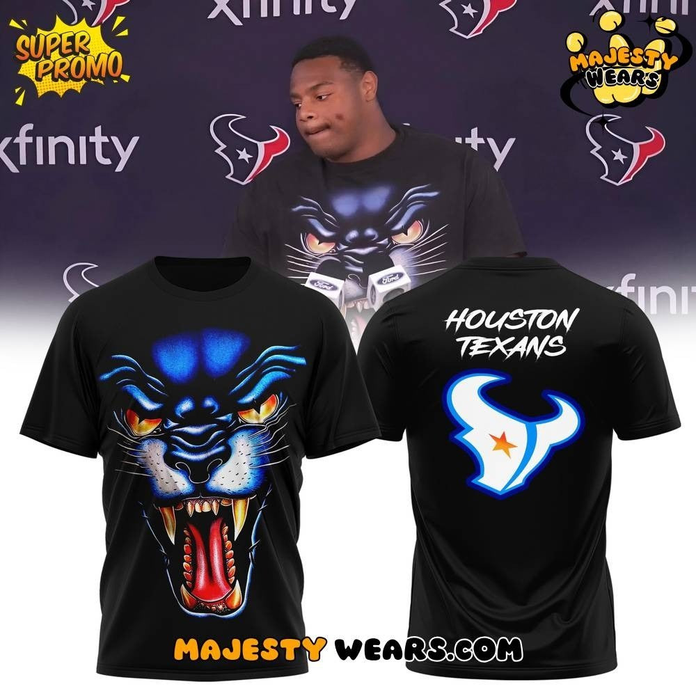 Houston Texans Black Panther Shirt