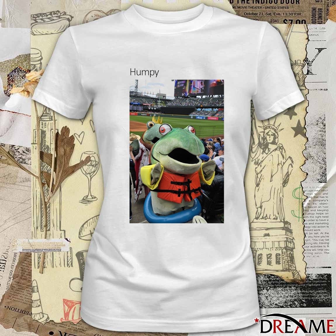 Humpy Seattle Mariners MLB Homage Marketcom Sports Illustrated shirt