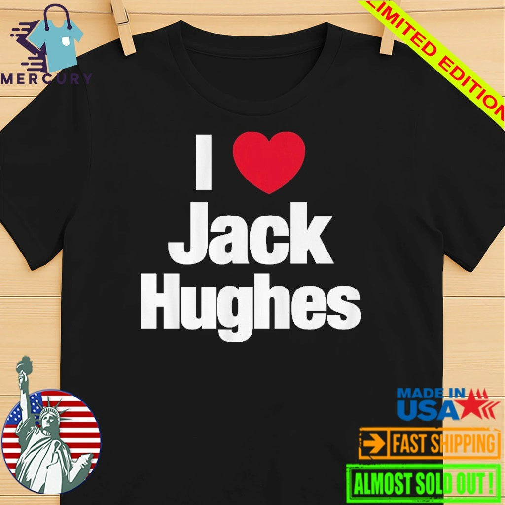 I Heart Jack Hughes Shirt