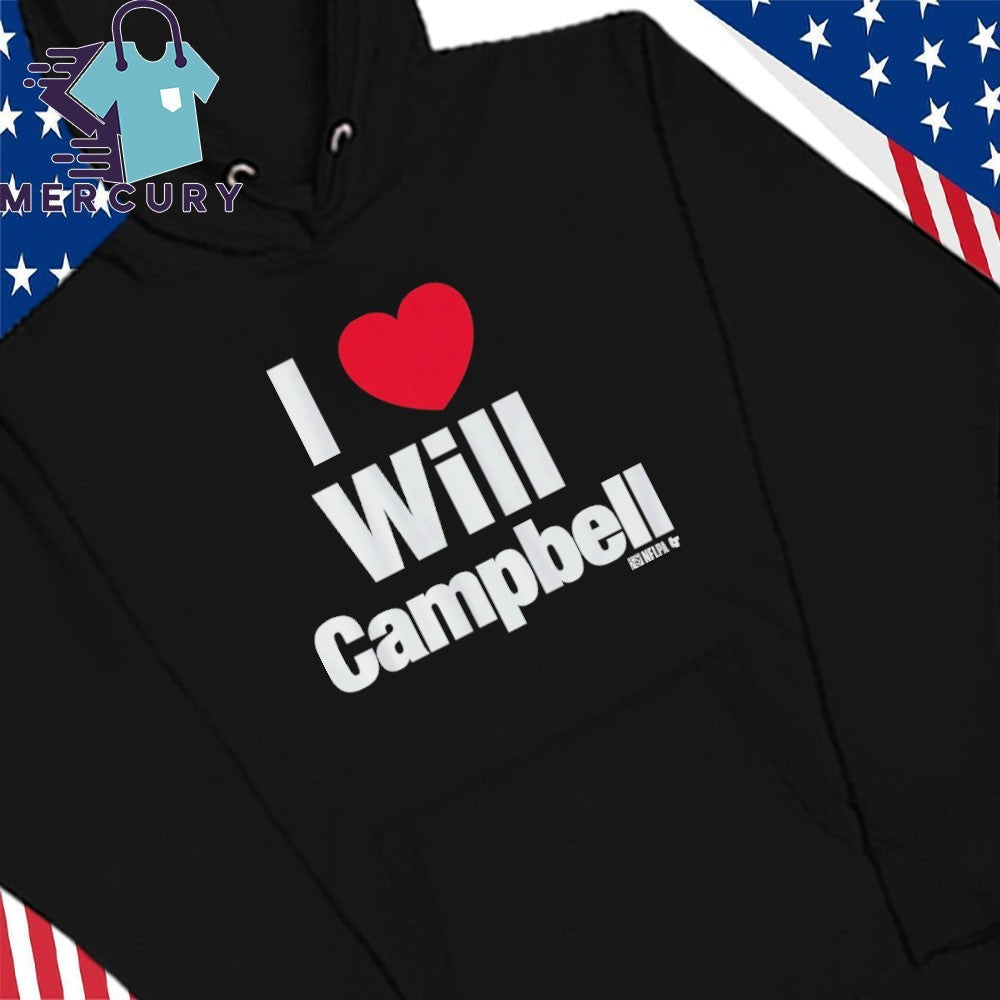 I Heart Will Campbell Shirt