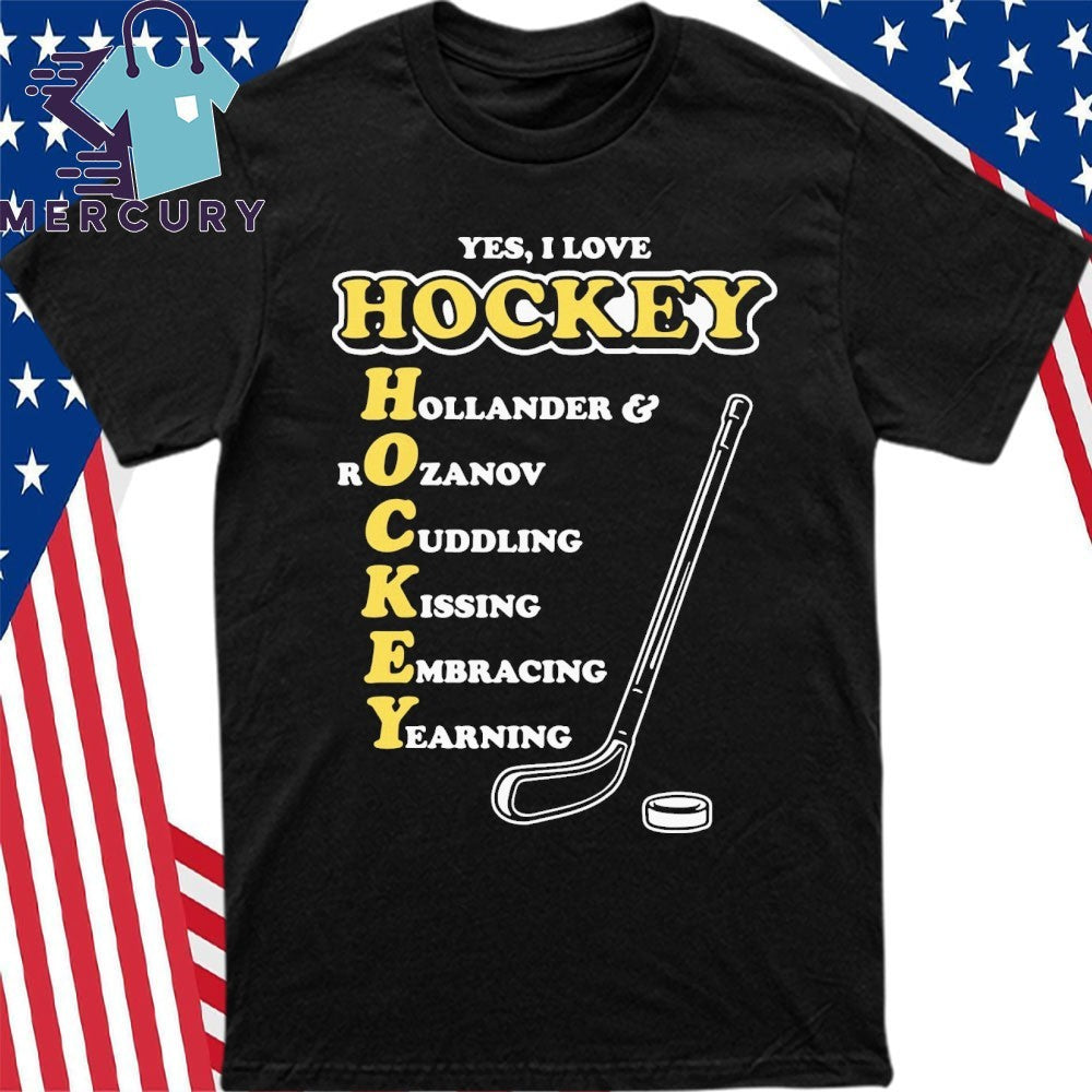 I Love Hockey Acronym Shirt