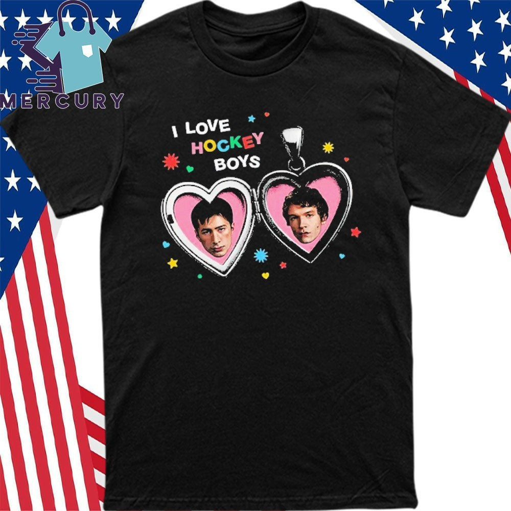 I Love Hockey Boys Shirt, Shane Hollander, Ilya Rozanov