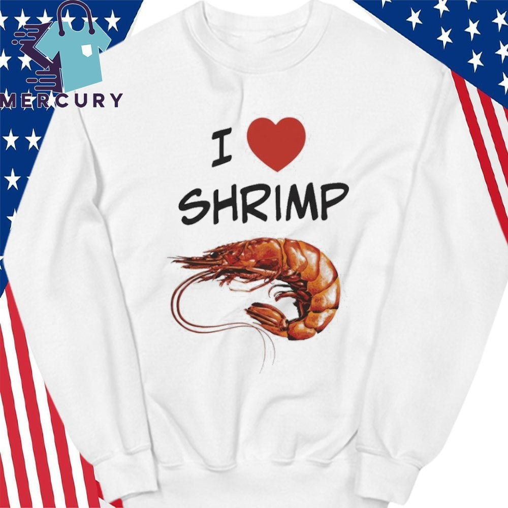 I Love Shrimp Shirt