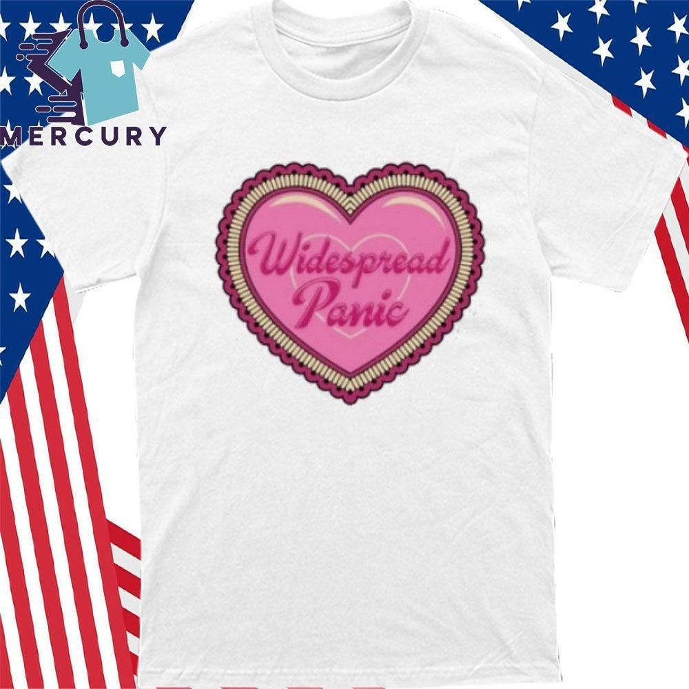 I Love Widespread Panic Valentine Shirt