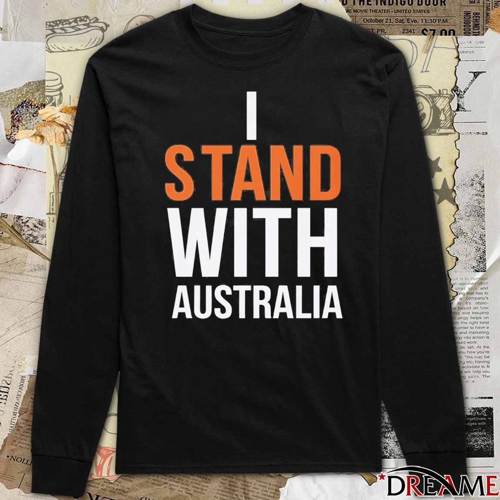 I Stand With Australia New 2025 t-shirt