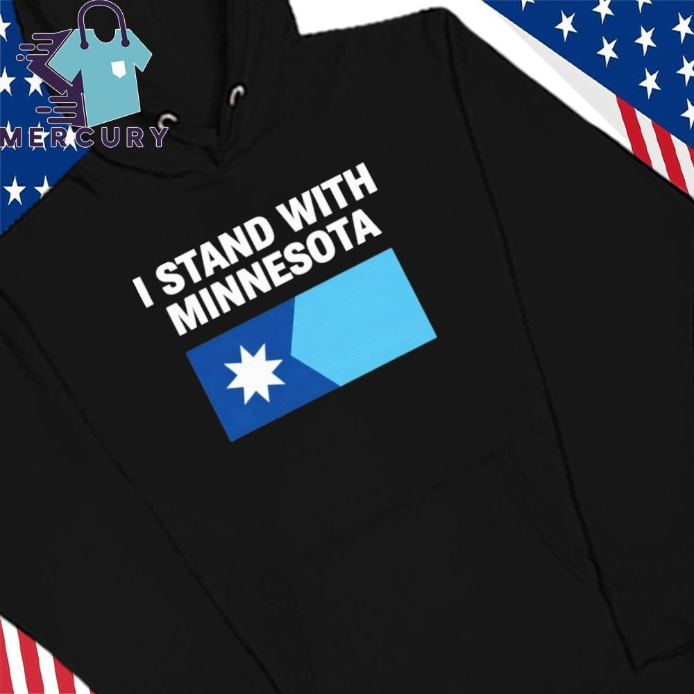 I Stand With Minnesota Flag Shirt