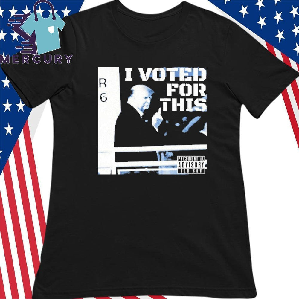 I Voted For This Trump Shirt