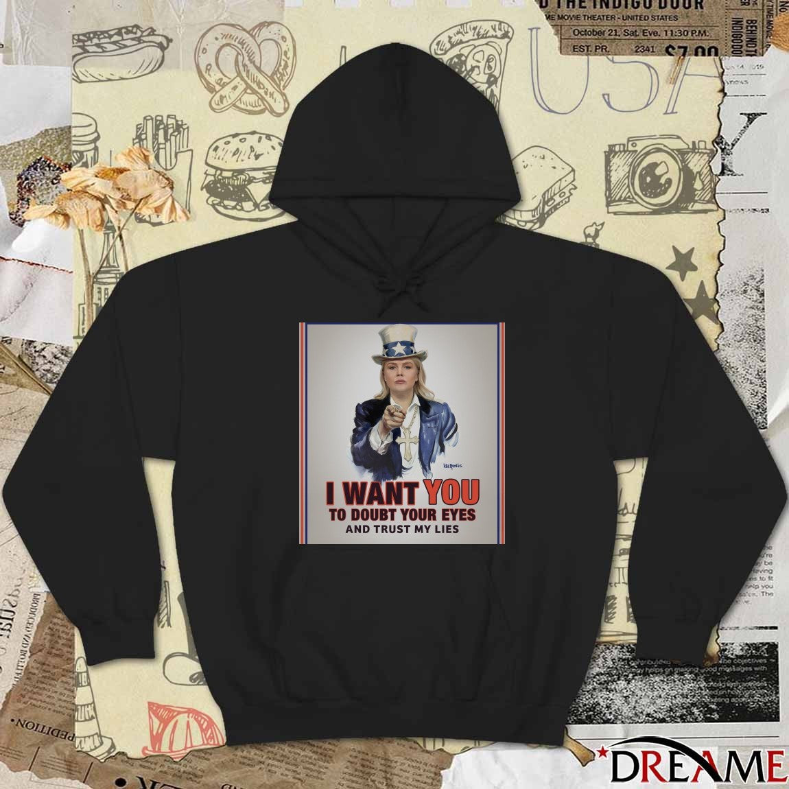 I Want You To Doubt Your Eyes And Trust My Lies t-shirt