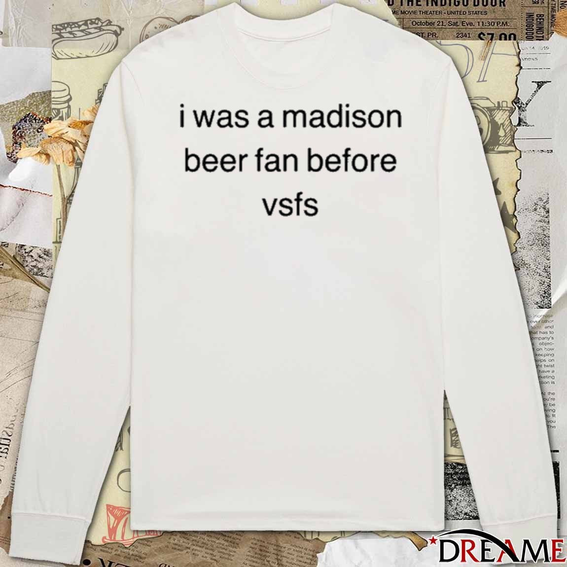 I Was A Madison Beer Fan Before VSFS Victoria’s Secret Fashion Show 2025 t-shirt