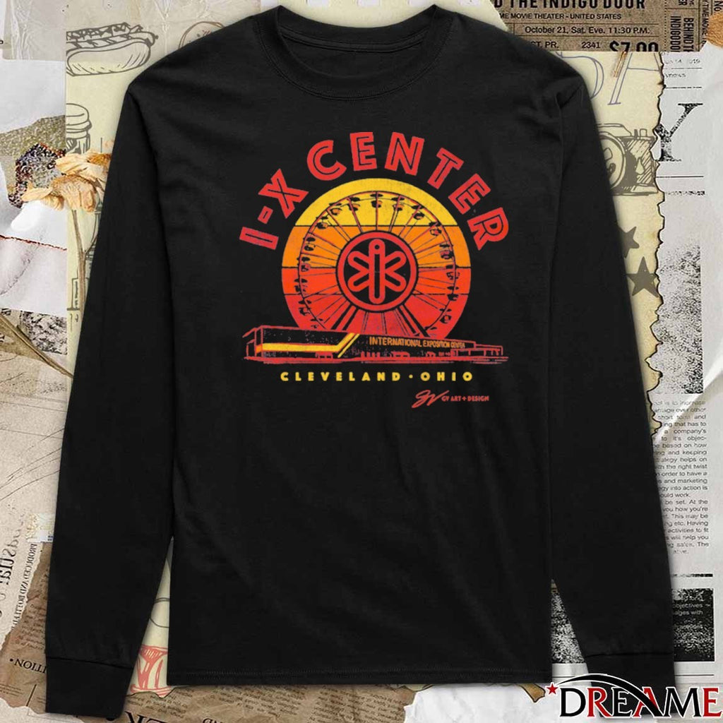 I-X International Exposition Center Ferris Wheel Cleveland Ohio t-shirt