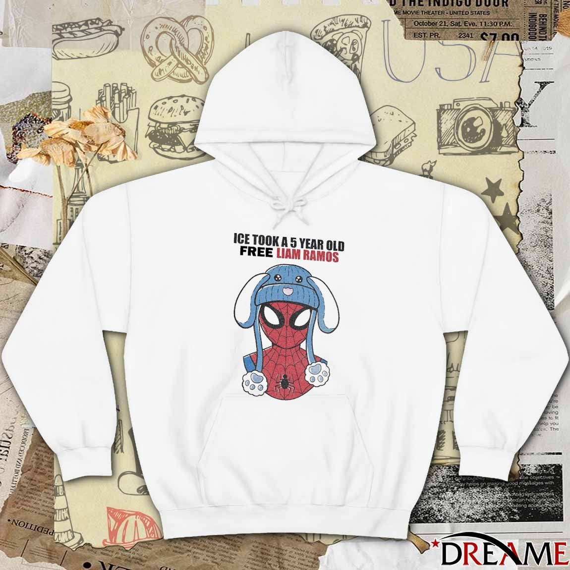 ICE Took A 5 Year Old Free Boys Liam Ramos Minnesota t-shirt
