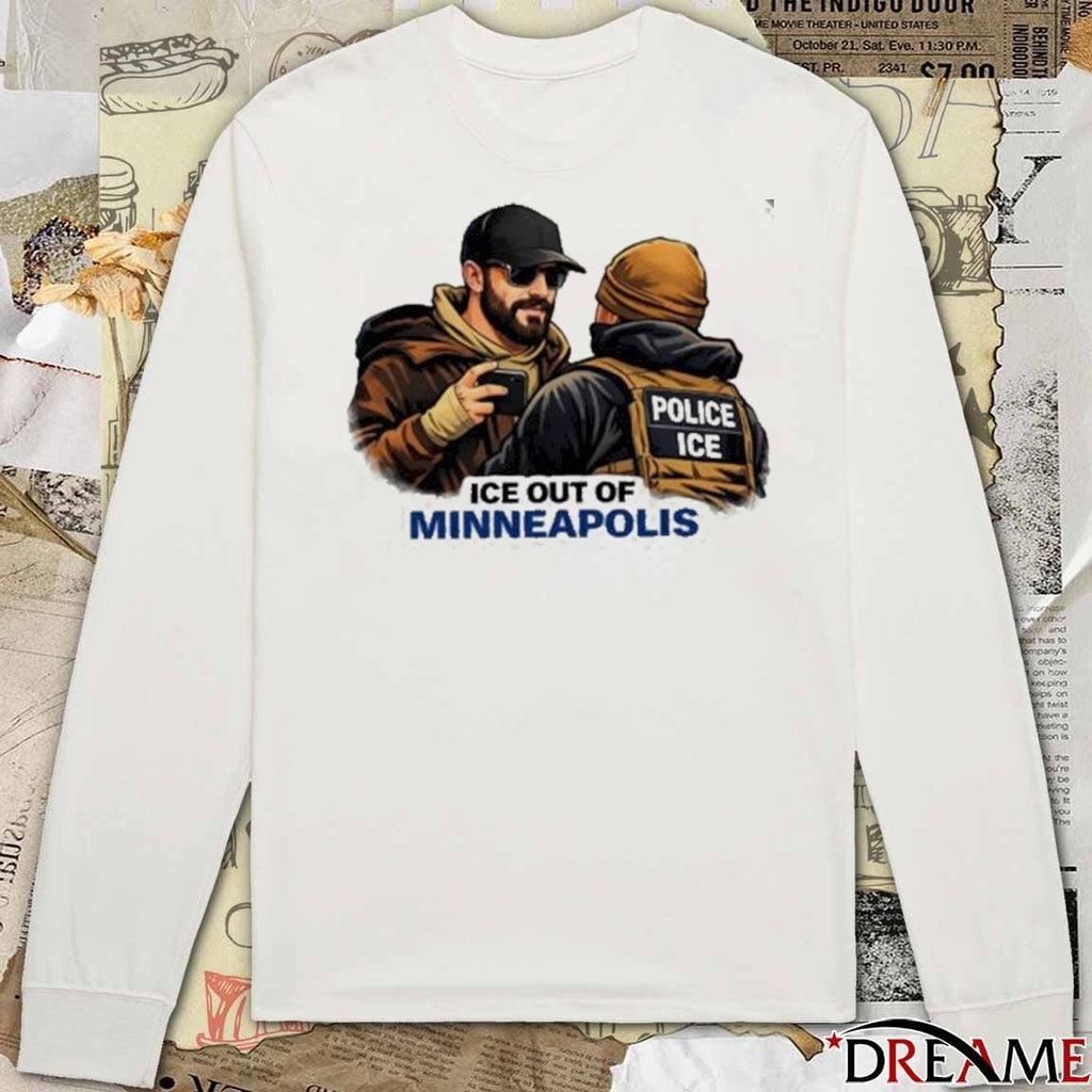 Ice Out Of Minneapolis Justice For Alex Pretti 2026 t-shirt