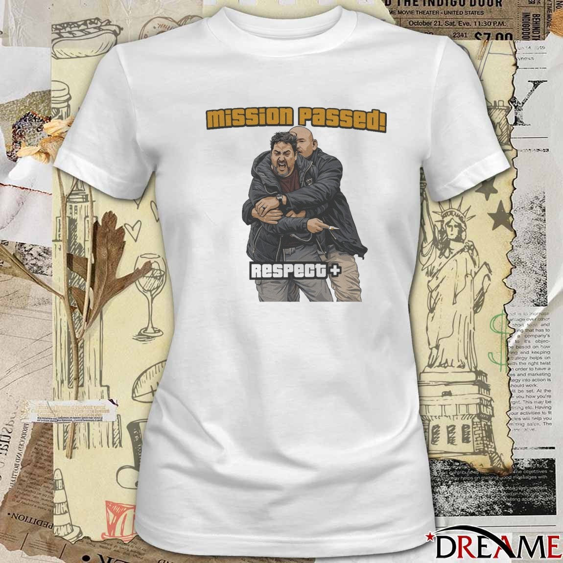 Ilhan Omar Sprayed Attacked By Kazmierczak Mission Passed Respect t-shirt