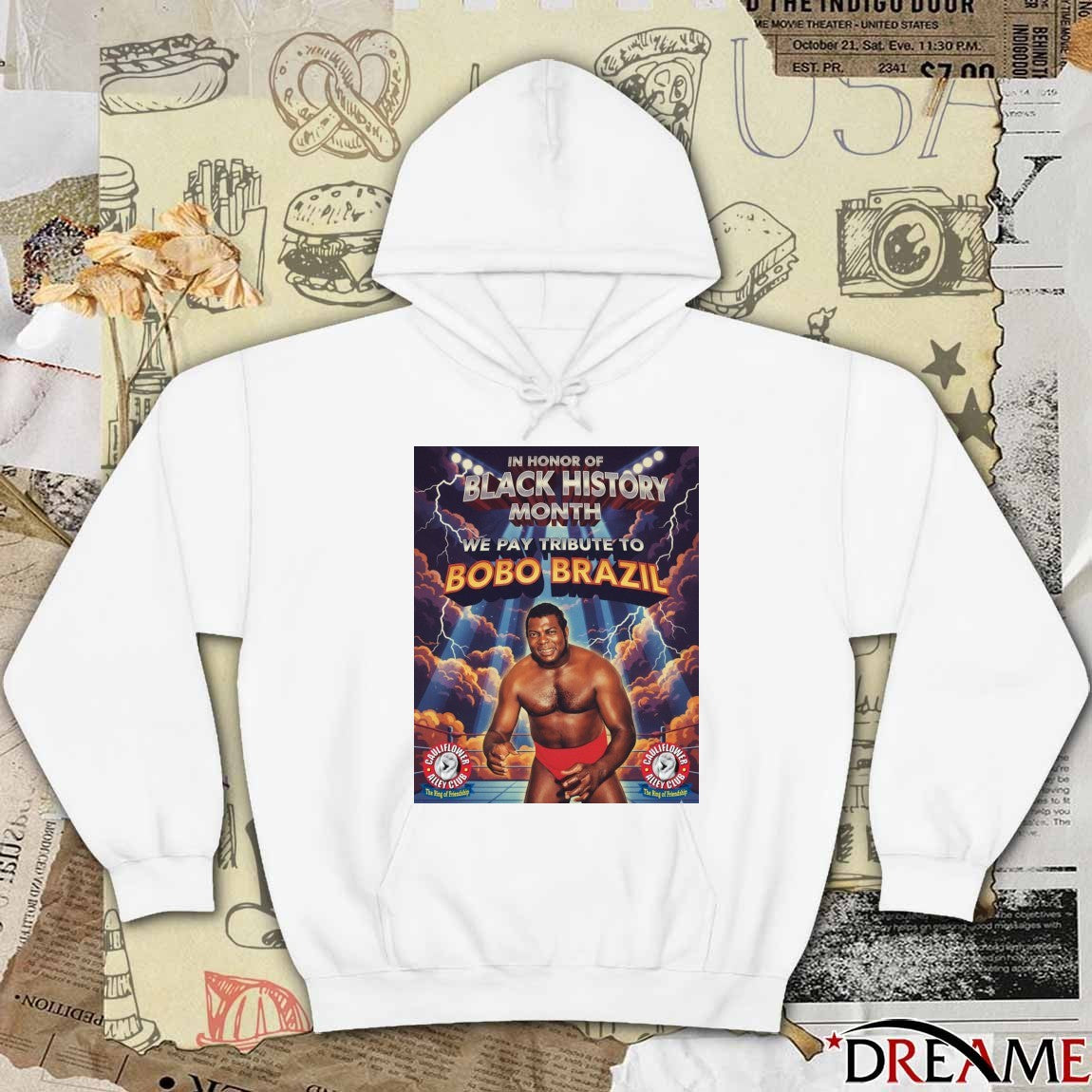 In Honor Of Black History Month We Pay Tribute To Bobo Brazil t-shirt