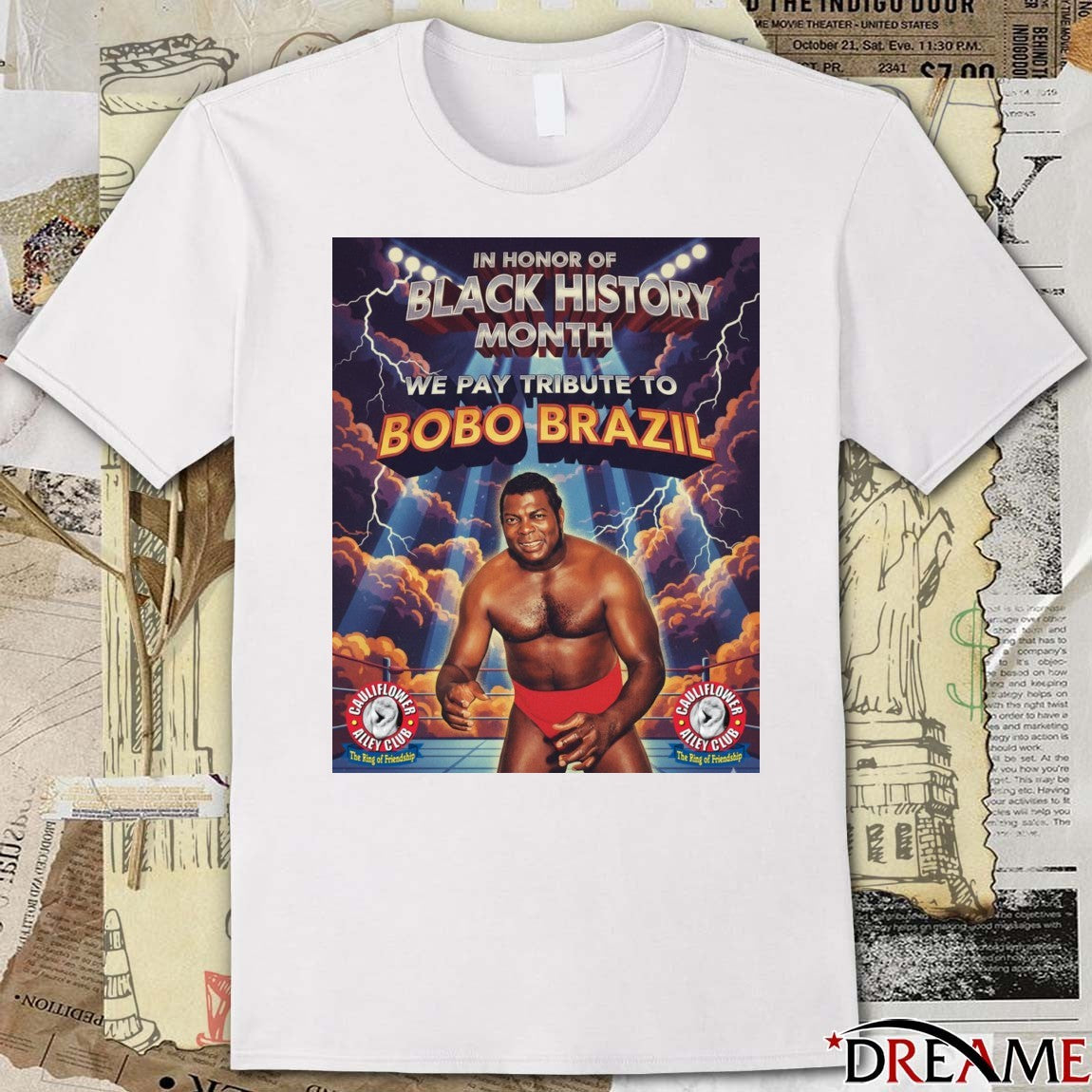 In Honor Of Black History Month We Pay Tribute To Bobo Brazil t-shirt