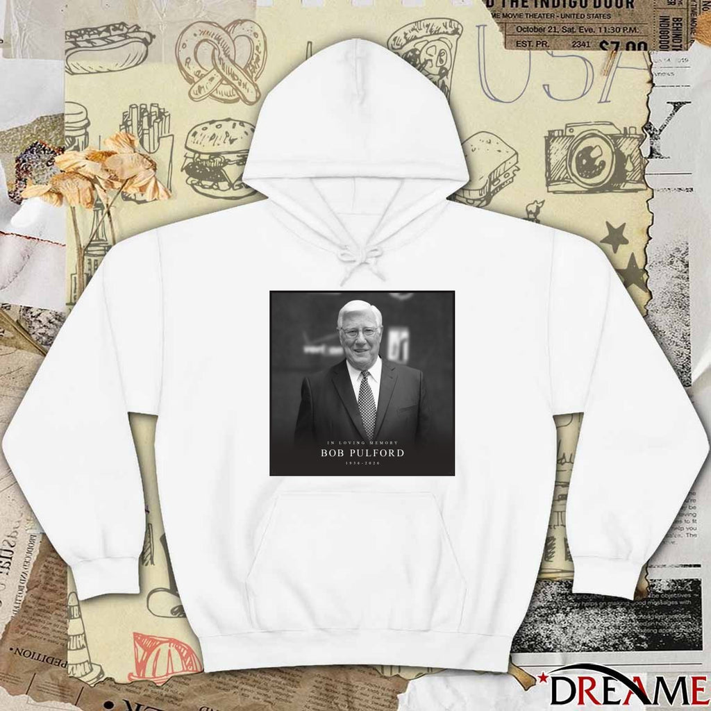 In Loving Memory Bob Pulford 1936 – 2026 NHL Public Relations Poster t-shirt