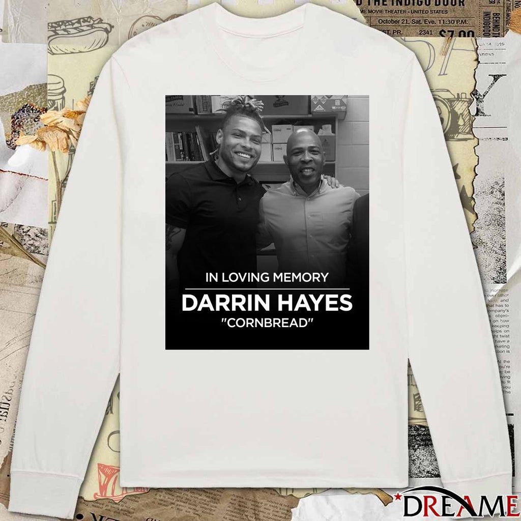 In Loving Memory Darrin Hayes Cornbread t-shirt