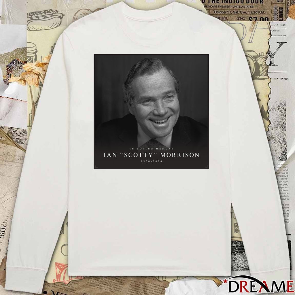 In Loving Memory Ian Scotty Morrison 1930 – 2026 Poster t-shirt
