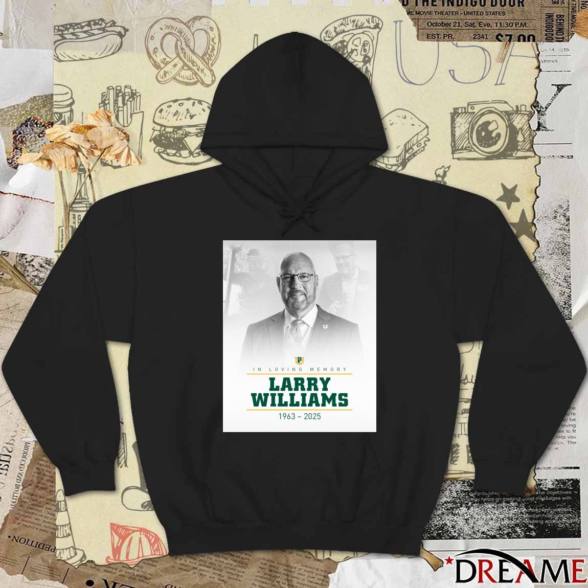 In Loving Memory Larry Williams 1963 – 2025 San Francisco Athletics Poster t-shirt
