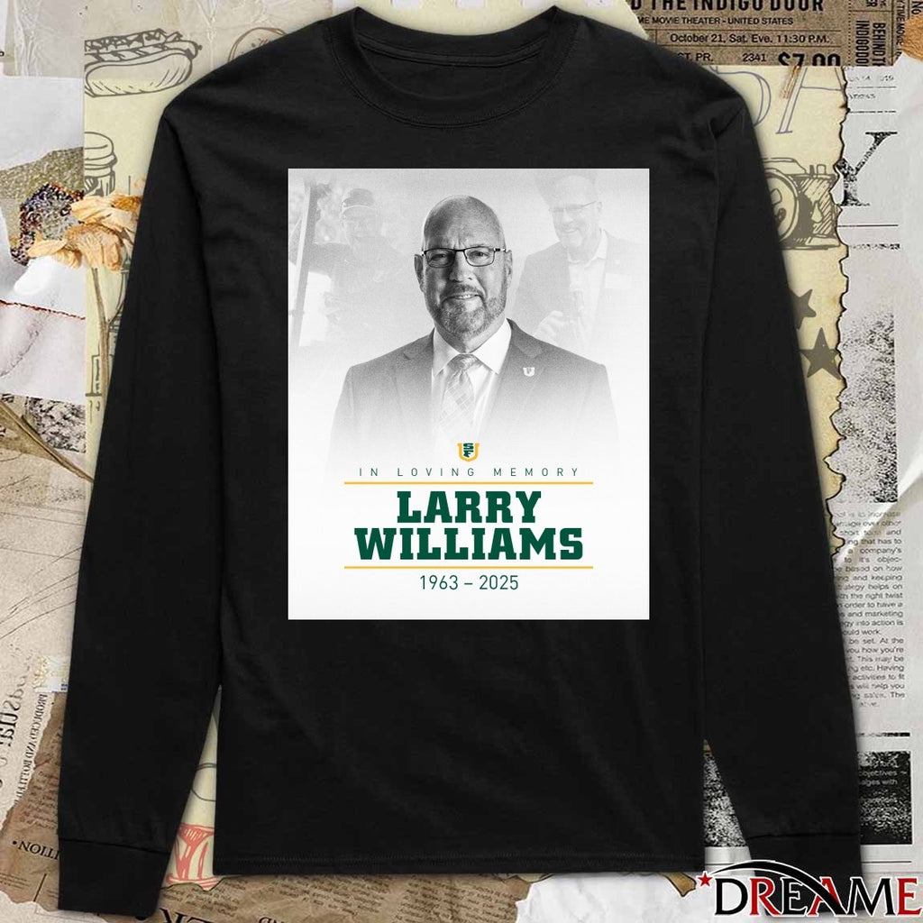 In Loving Memory Larry Williams 1963 – 2025 San Francisco Athletics Poster t-shirt