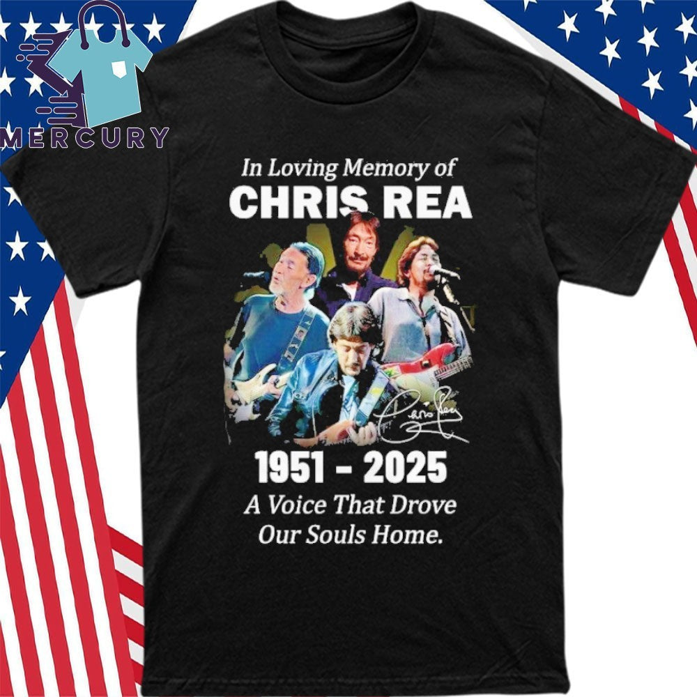 In Loving Memory Of Chris Rea 1951-2025 Shirt