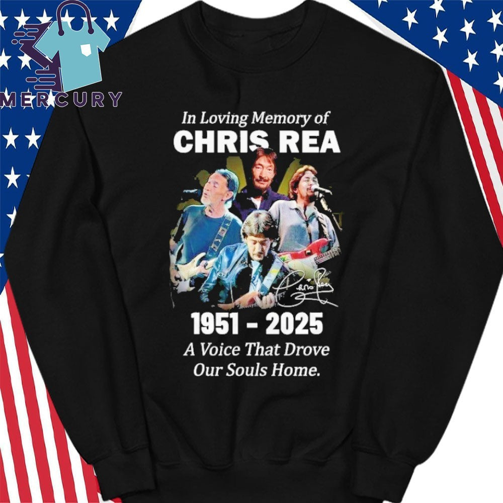 In Loving Memory Of Chris Rea 1951-2025 Shirt