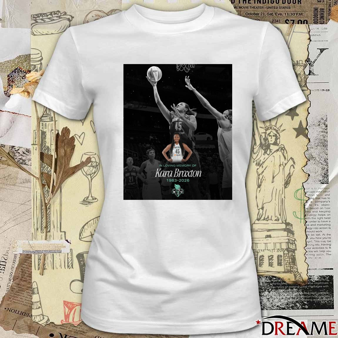 In Loving Memory Of former Kara Braxton 1983 – 2026 Poster t-shirt
