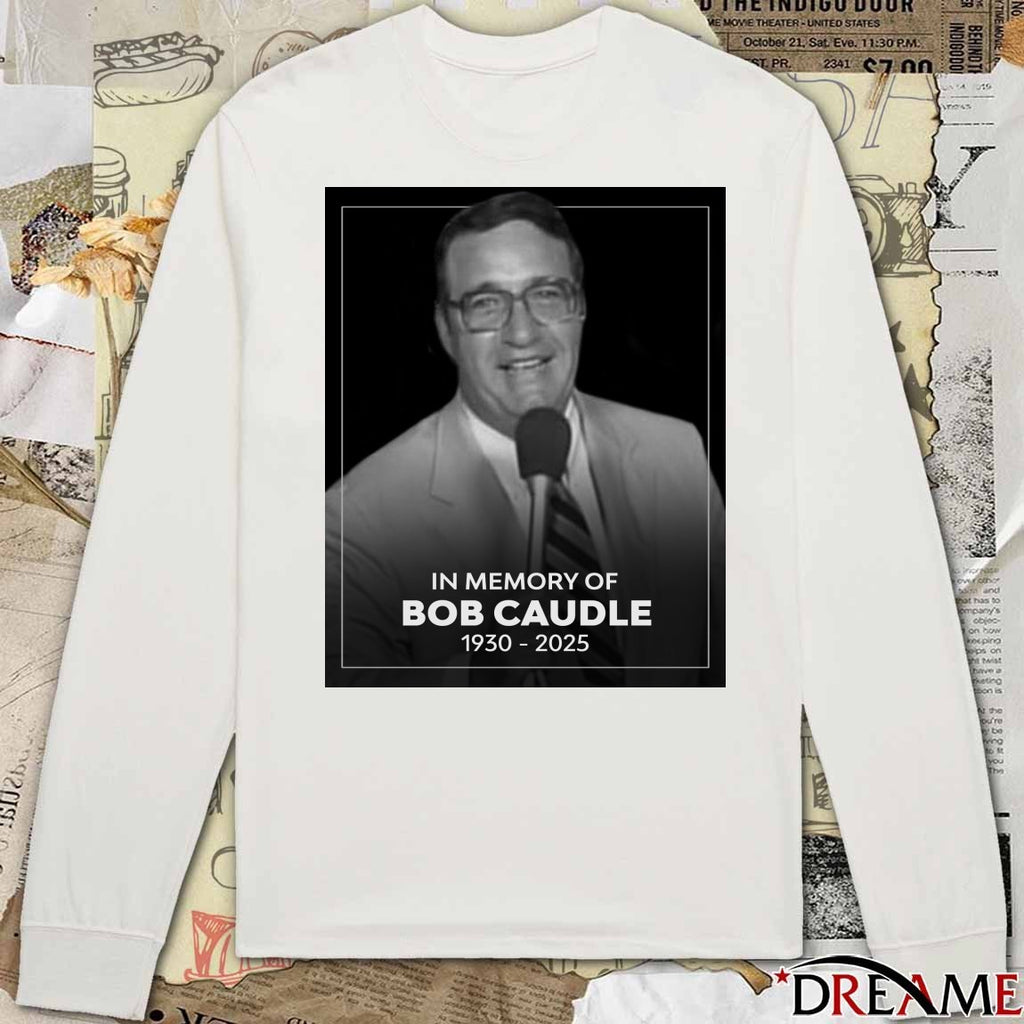 In Memory Of Bob Caudle 1930 – 2025 All Elite Wrestling Poster t-shirt