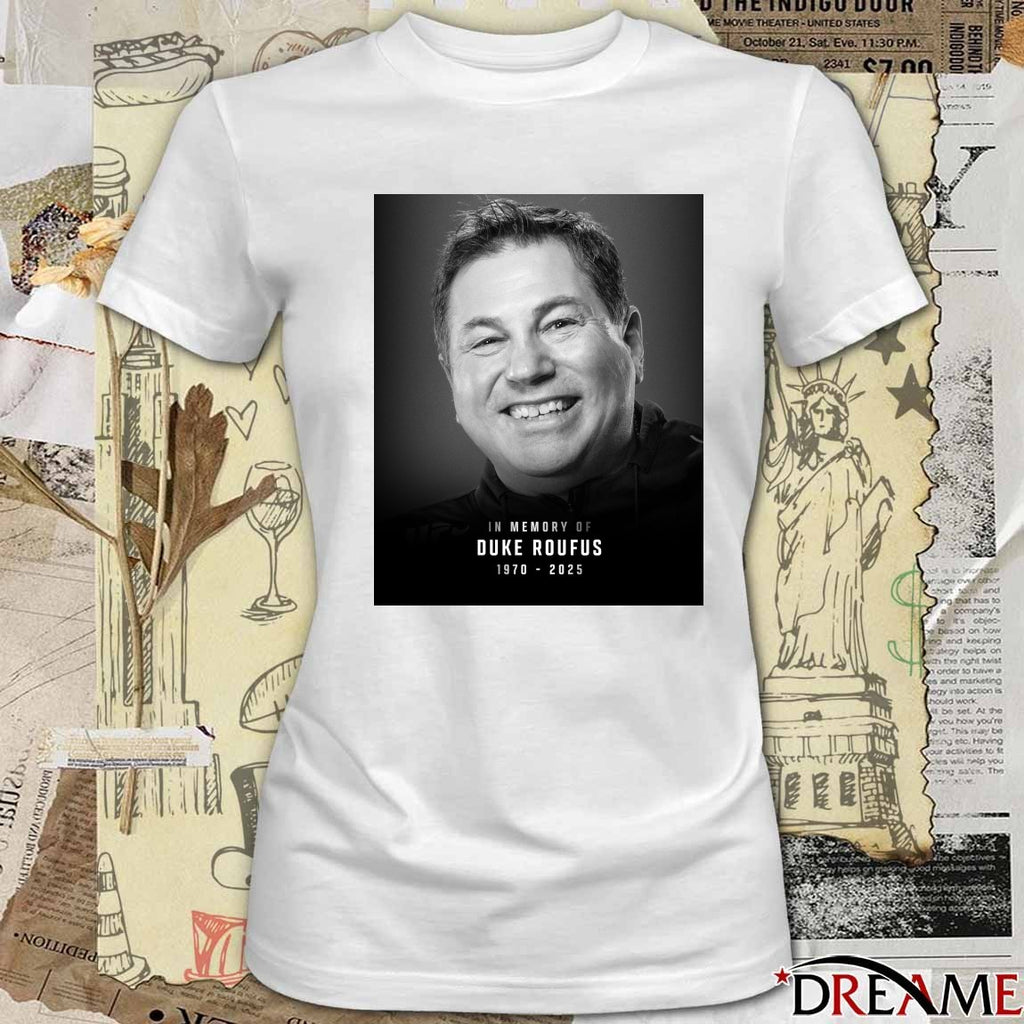In Memory Of Duke Roufus 1970 – 2025 UFC Poster t-shirt