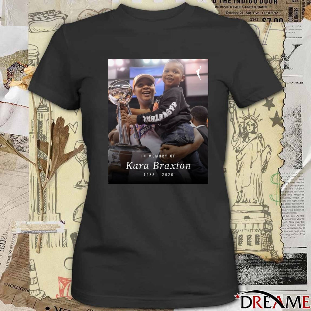 In Memory Of Kara Braxton 1983 – 2026 Poster t-shirt