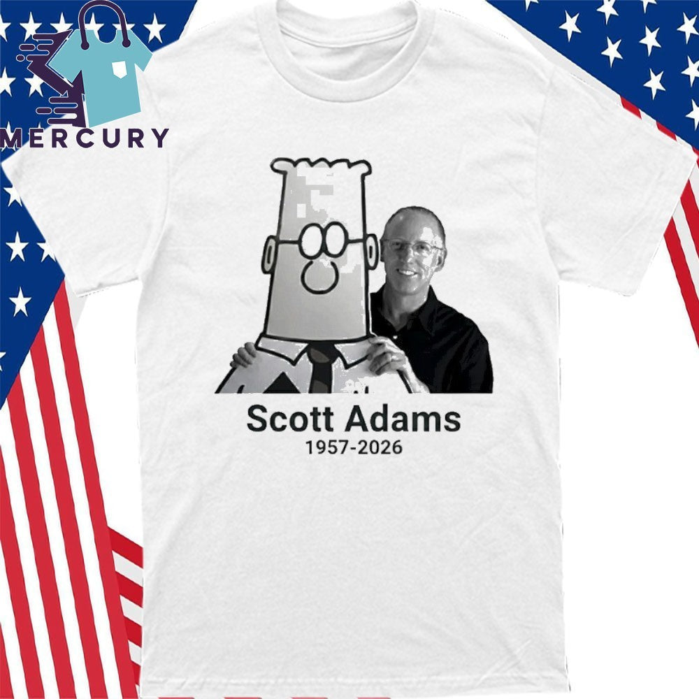 In Memory Of Scott Adams 1957-2026 Shirt