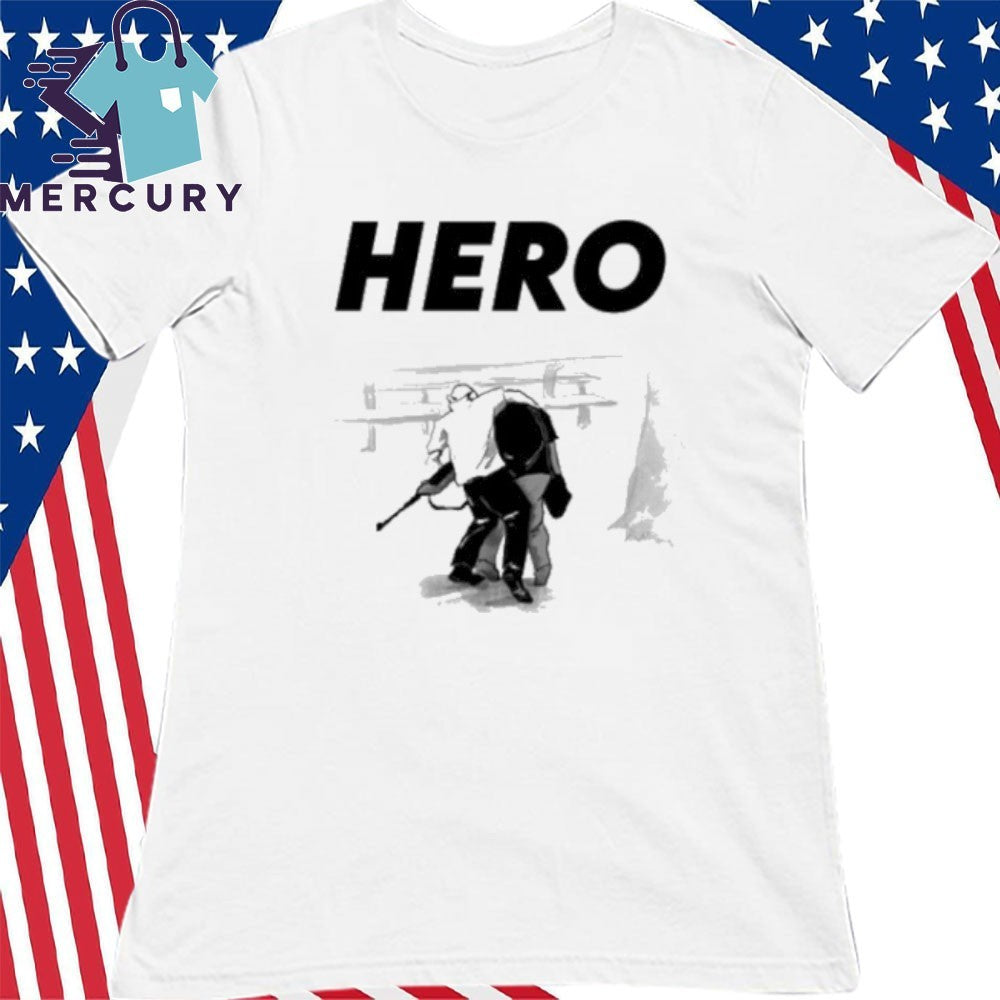 Incredible Hero Who Wrestled Gun From Attacker Shirt
