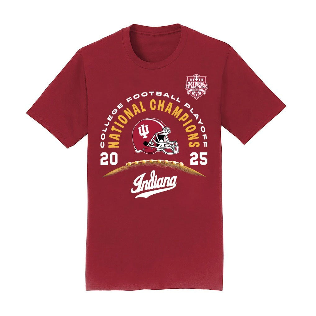Indiana 2025 College Football Playoff National Champions Helmet Shirt