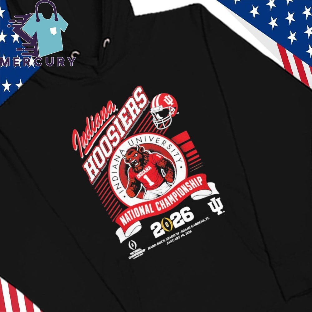 Indiana University 2026 National Championship Mascot Shirt