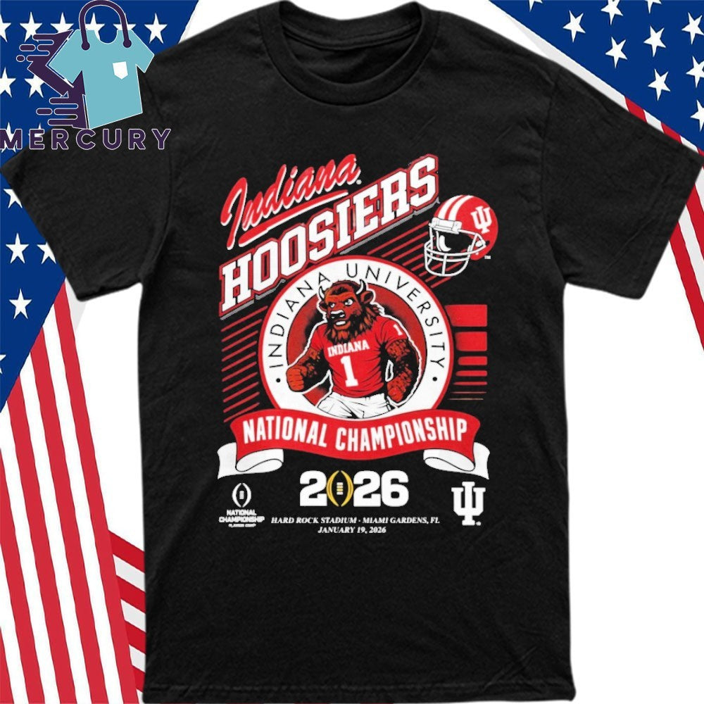 Indiana University 2026 National Championship Mascot Shirt