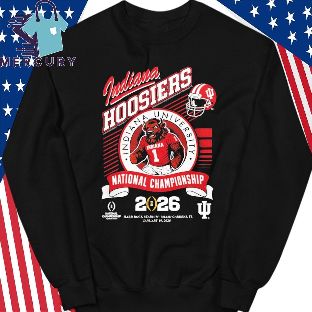 Indiana University 2026 National Championship Mascot Shirt