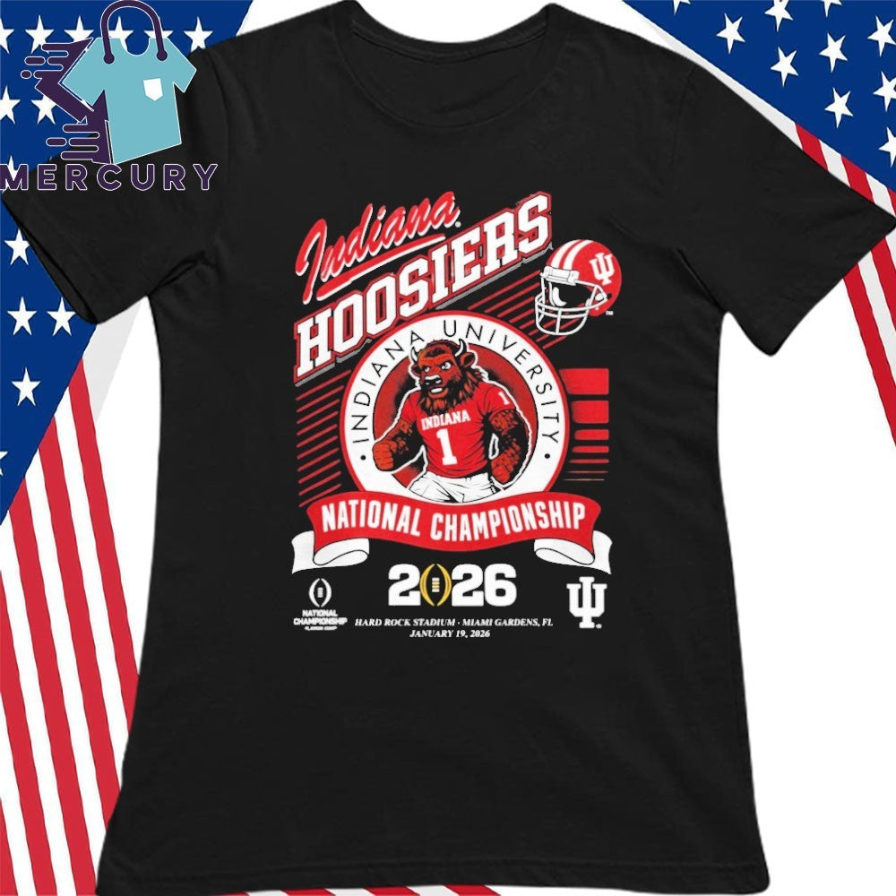 Indiana University 2026 National Championship Mascot Shirt