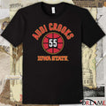 Iowa State Cyclones Basketball Audi Crooks Name Number Ball 55 t-shirt