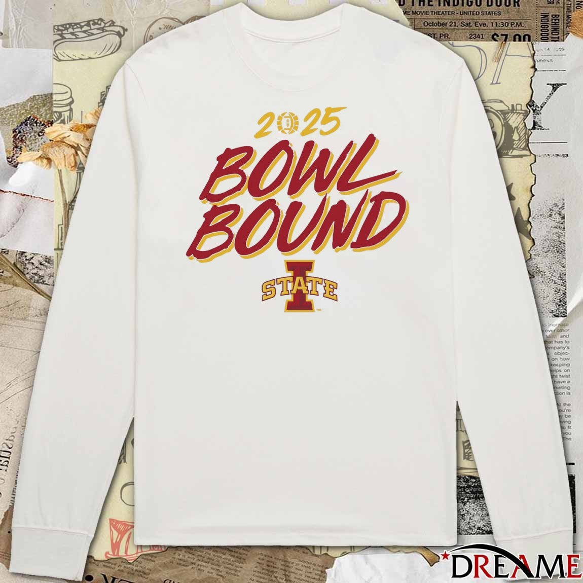 Iowa State Cyclones Football NCAA 2025 Bowl Bound t-shirt