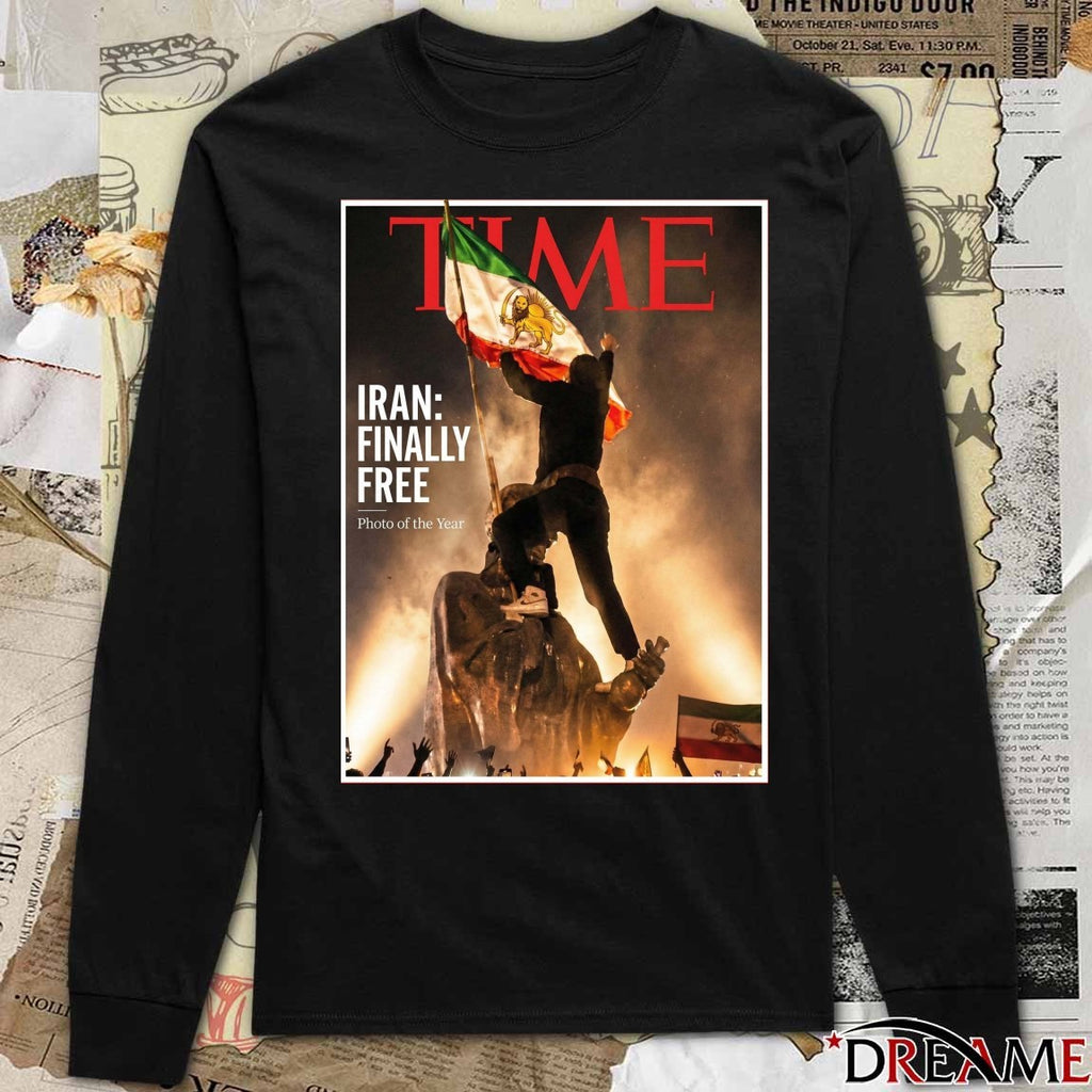 Iran Finally Free Photo of the year – Time Magazine Poster t-shirt