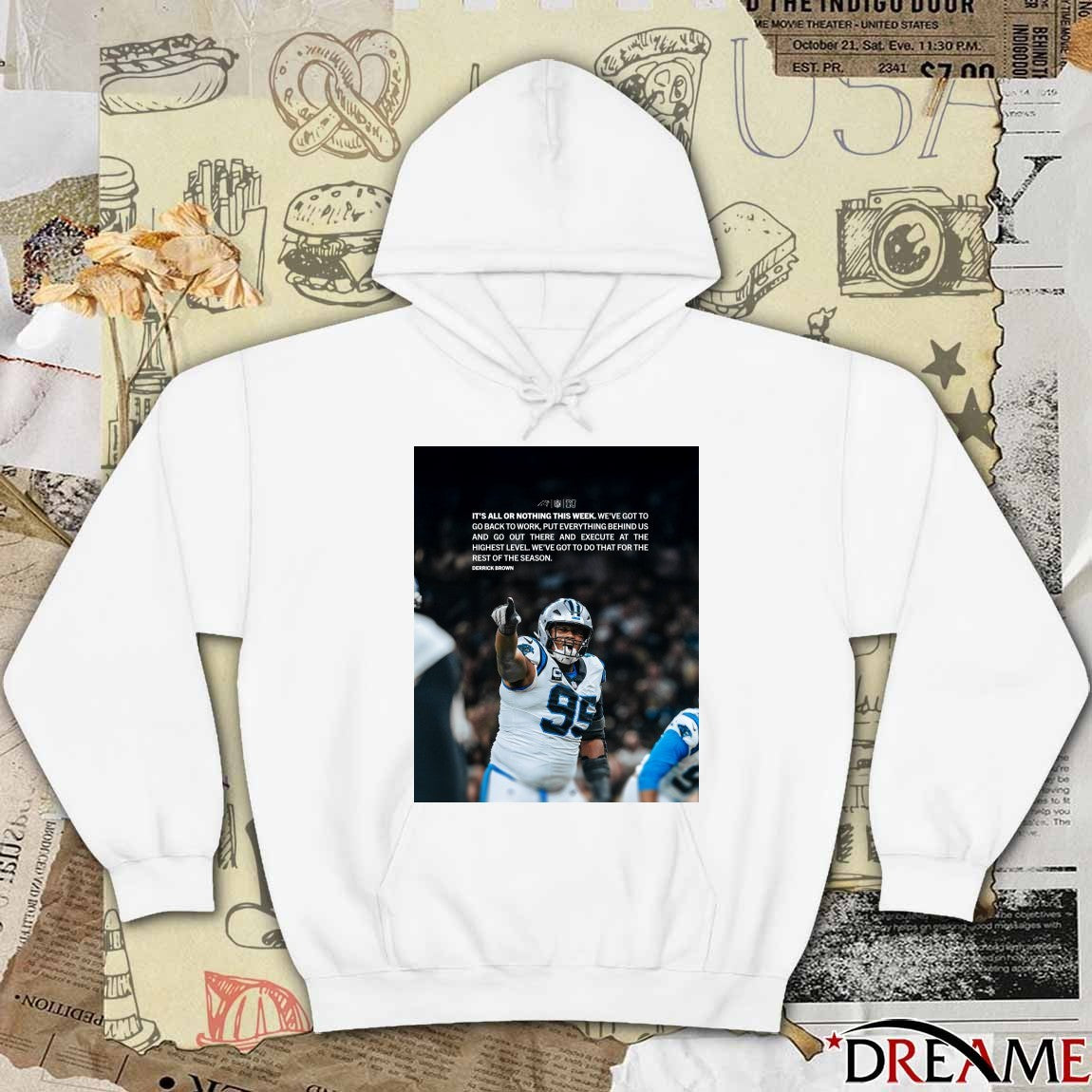 It’s All Or Nothing This Week. We’ve Got To Go Back To Work, Put Everything Behind Us Derrick Brown t-shirt