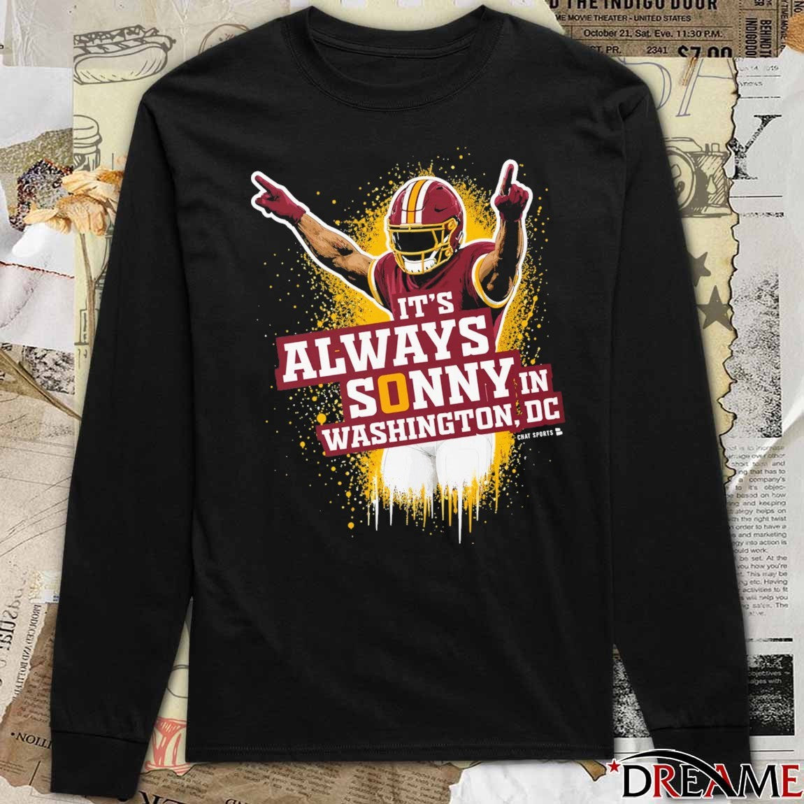 It’s Always Sonny In DC from Commanders Report t-shirt